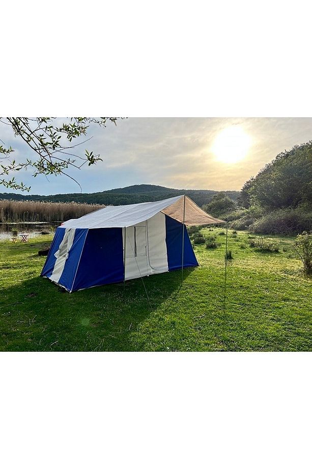 Zeycamping 3 Oda 17 M2 Aile Tipi Orman Şantiye Barınma Kamp Çadırı - 4