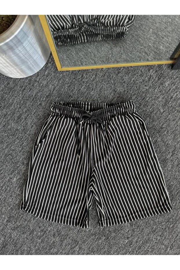 شورت كابري مخطط للرجال - 3