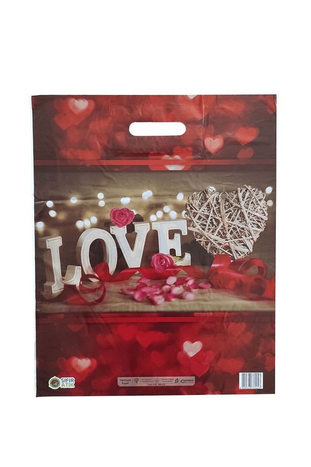 HEDİYE PAKETLİ POŞET EL GEÇMELİ 4 NO 40*50 PAKETLEME POŞETİ - 3