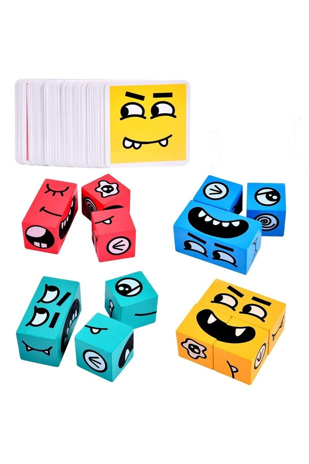 Expression Matching Cubes, Building Puzzle - 2