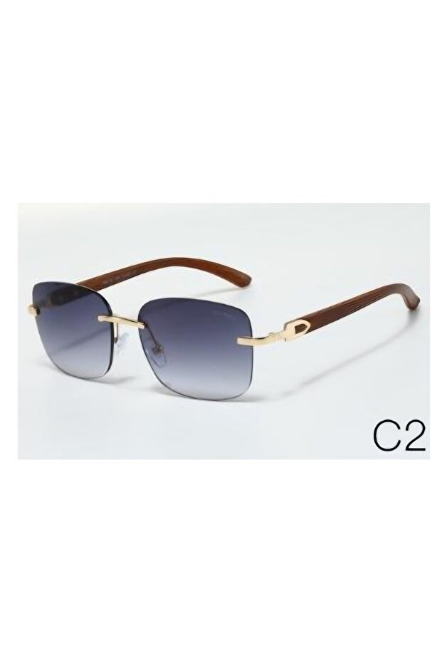 Women's Rimless Sunglasses Es172