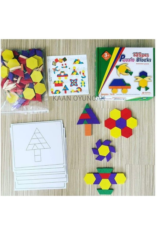 125 Parça Puzzle Tangram - 2