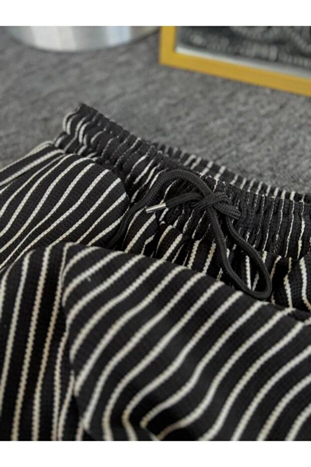 شورت كابري مخطط للرجال - 4