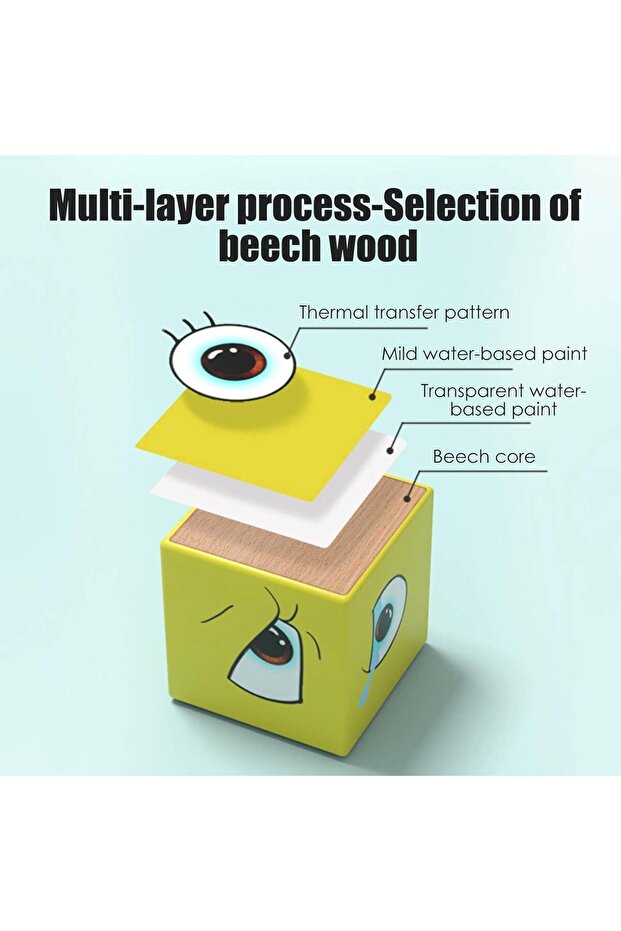 Expression Matching Cubes, Building Puzzle - 8