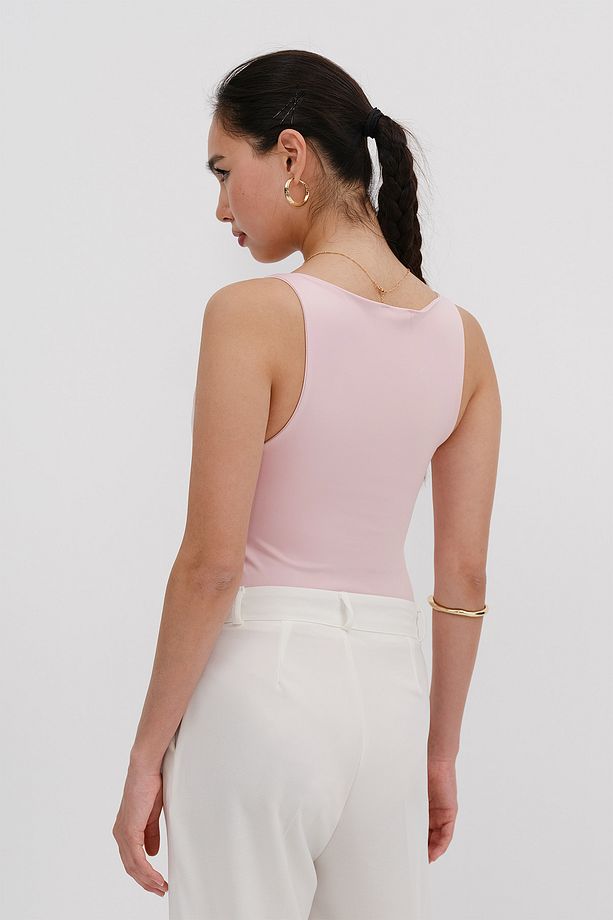 Kalın Askılı Bodysuit Z0381-G2 - 6