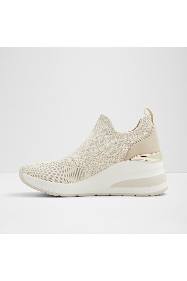 SEVAN - Ekru Kadın Sneaker - 3