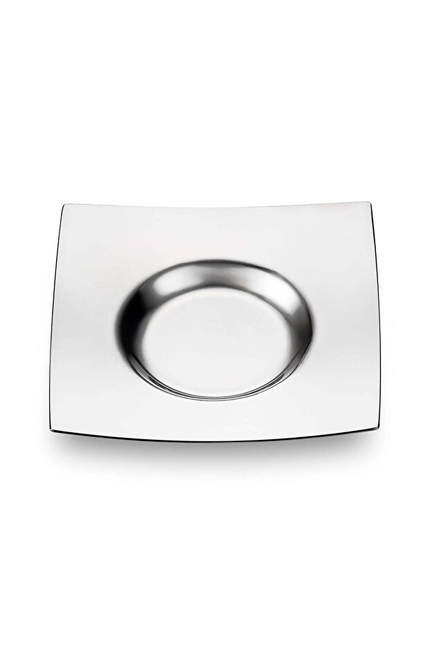 Juno 6'lı Çelik Çay Tabağı - 3