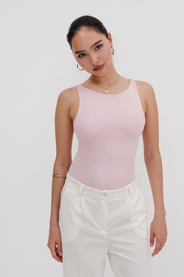Kalın Askılı Bodysuit Z0381-G2 - 1