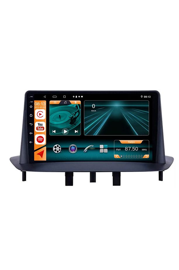 Renault Megane 3 2010 / 2016 AndroidAuto / CarPlay Multimedya - 1
