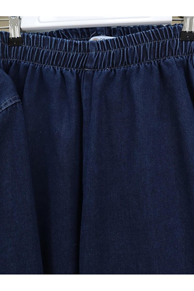 طقم جينز وسترة وبنطلون بأزرار مع خصر مطاطي - 5