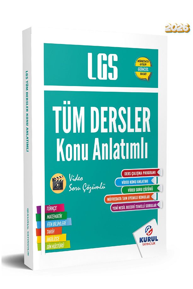 2026 8.sınıf Lgs Tüm Dersler Konu Anlatımlı - 2