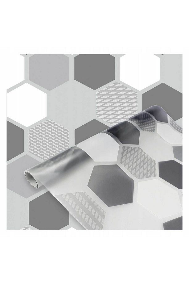 189-0039 Premium Geometrik Desen Statik Cam Folyo ( 45 cm x 1 mt ) - 2