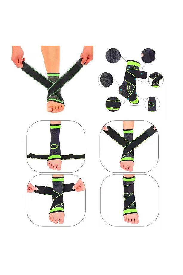 QIANGSEN ANKLE SUPPORT KORUMA SETİ 815 AYAK BİLEĞİ DESTEĞİ TEK - 2