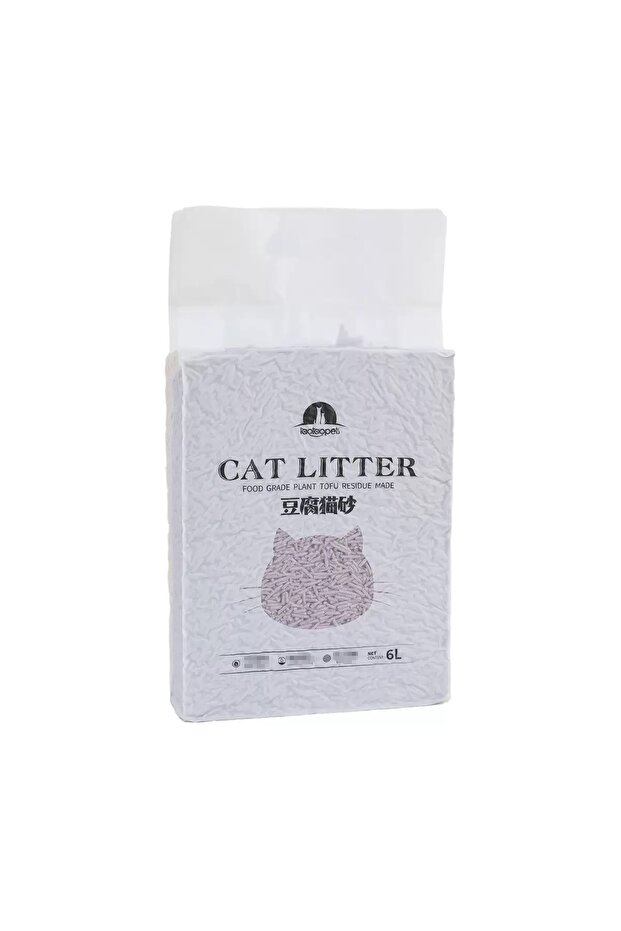 Biodegradable Fast Clumping Natural Fresh Tofu Corn Cat Litter 6L ( Lavender)