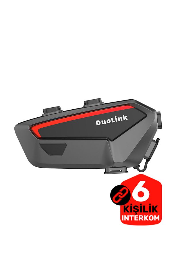 X02 Motosiklet Kask İnterkom  Uyumlu Bluetooth Intercom Kulaklık Seti - 1