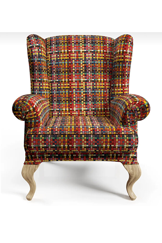 قماش منقوش عرقيًا بنمط رابات CTL20392 - 1