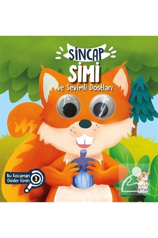 Sincap Simi Ve Sevimli Dostları - Bu Kocaman Gözler Kimin? - 1