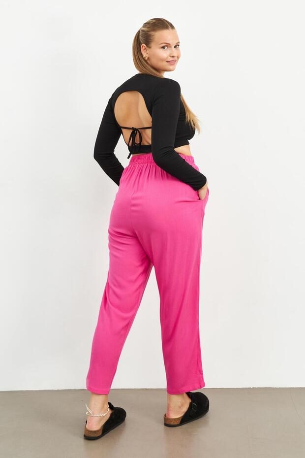 FUŞYA KRİNKIL PANTOLON - 6