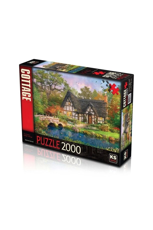 2000 Parça Puzzle Kır Bahçesi - 2