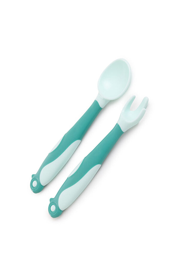 طقم شوكة وملعقة قابلة للانحناء (4 قطع) - 3