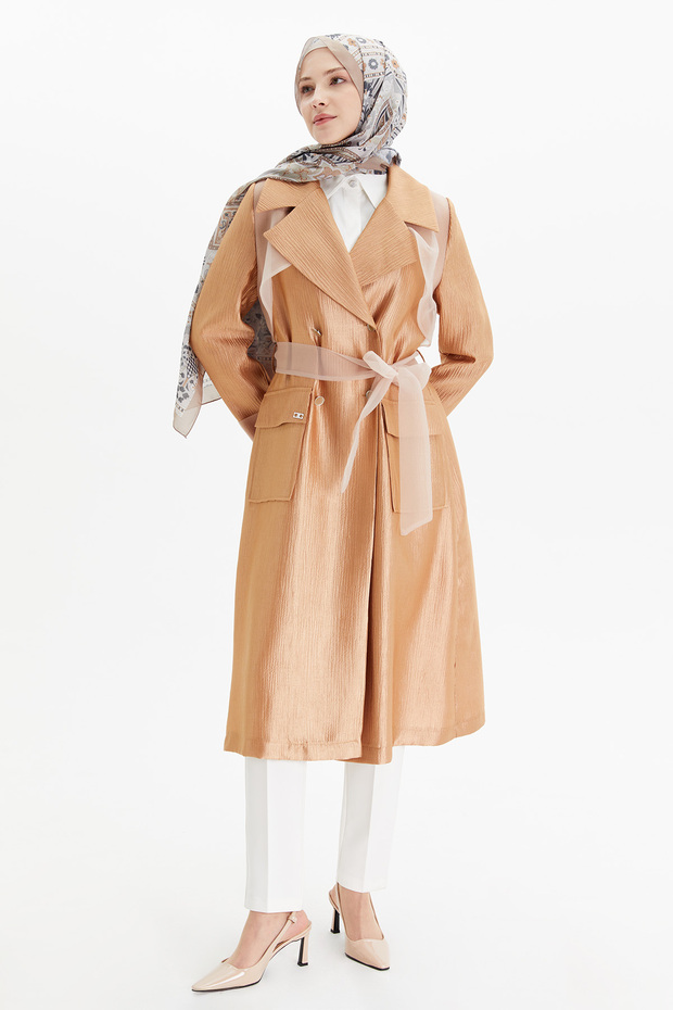 Kuşaklı Şık Kap - 3