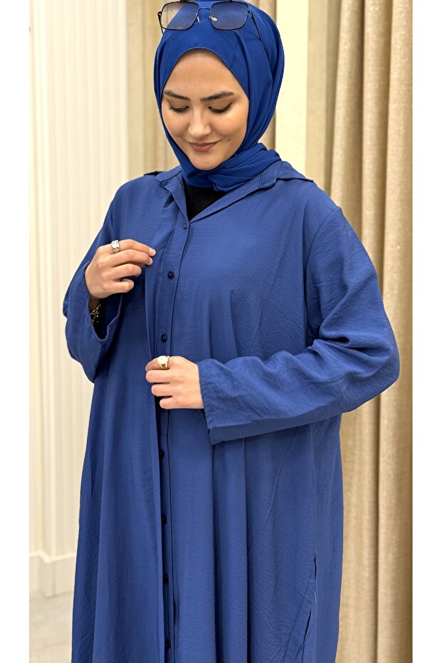 ملابس خارجية بأزرار من الحرير من KUPRA - 3