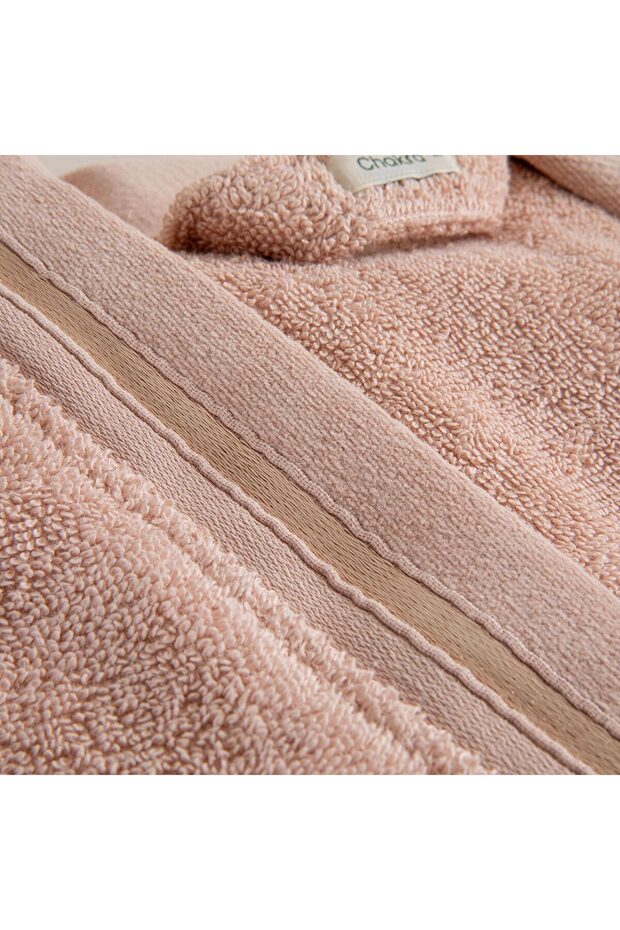 رداء حمام رجالي أنيق سلمون داكن - 2