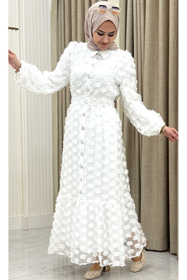 Emare Tesettür Elbise - 3