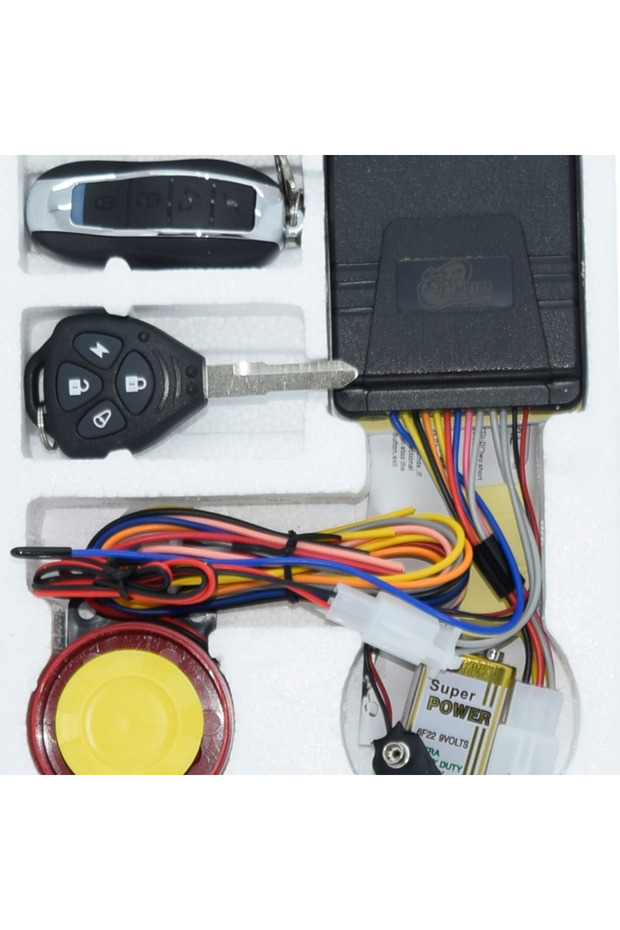 مجموعة التحكم عن بعد ALARIM + جهاز التحكم عن بعد بالمفتاح - 4