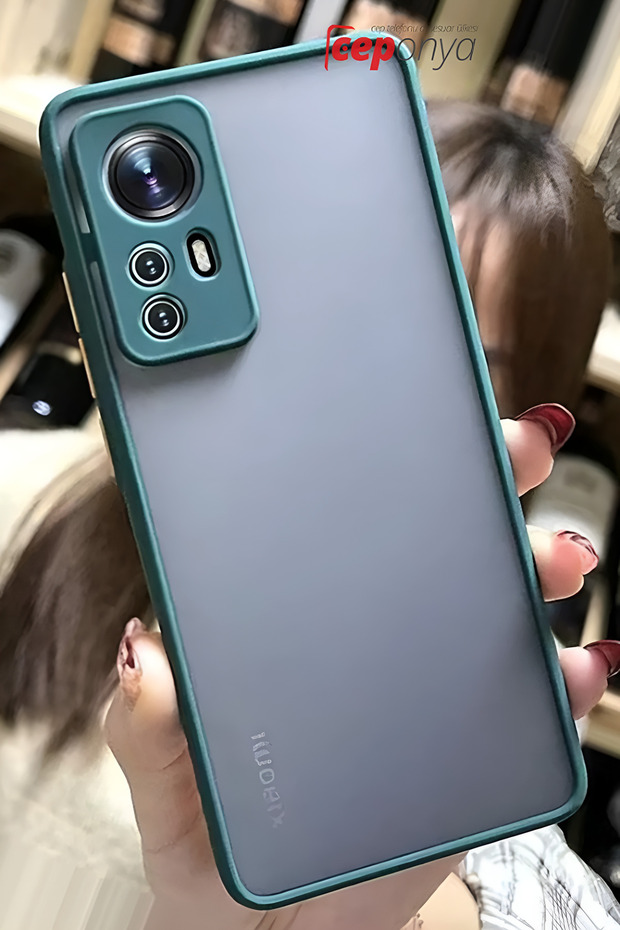 حافظة Mi 12 Lite Mi 12 Lite من السيليكون غير اللامع المحمي بالكاميرا