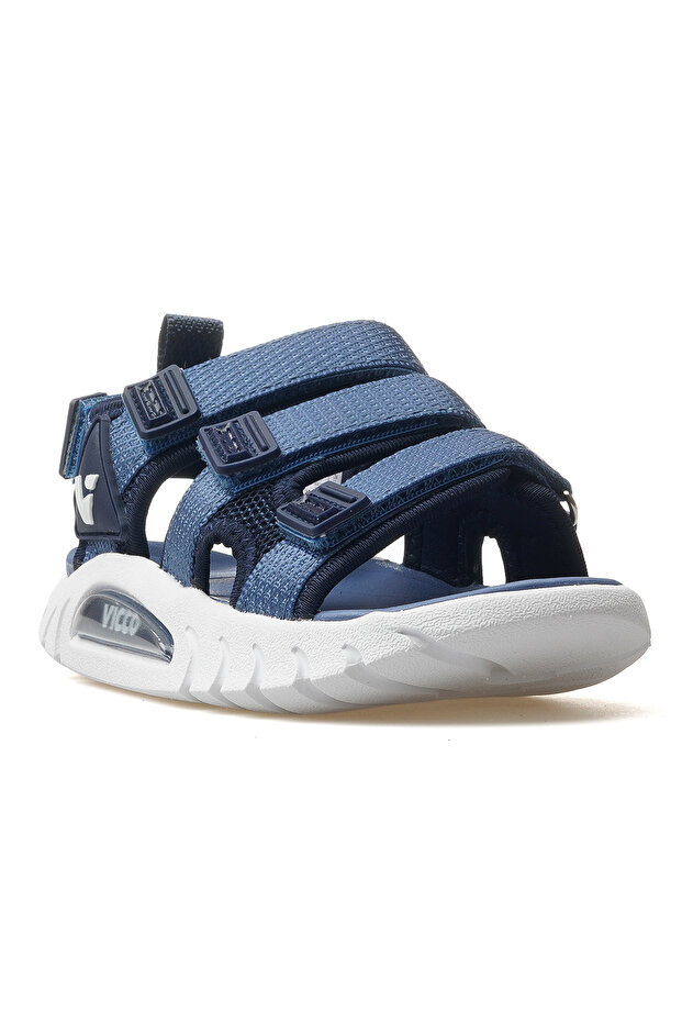Cube Erkek Çocuk Anatomik Taban Hafif Sandalet 25y 332.212 Pe Lacivert - 4