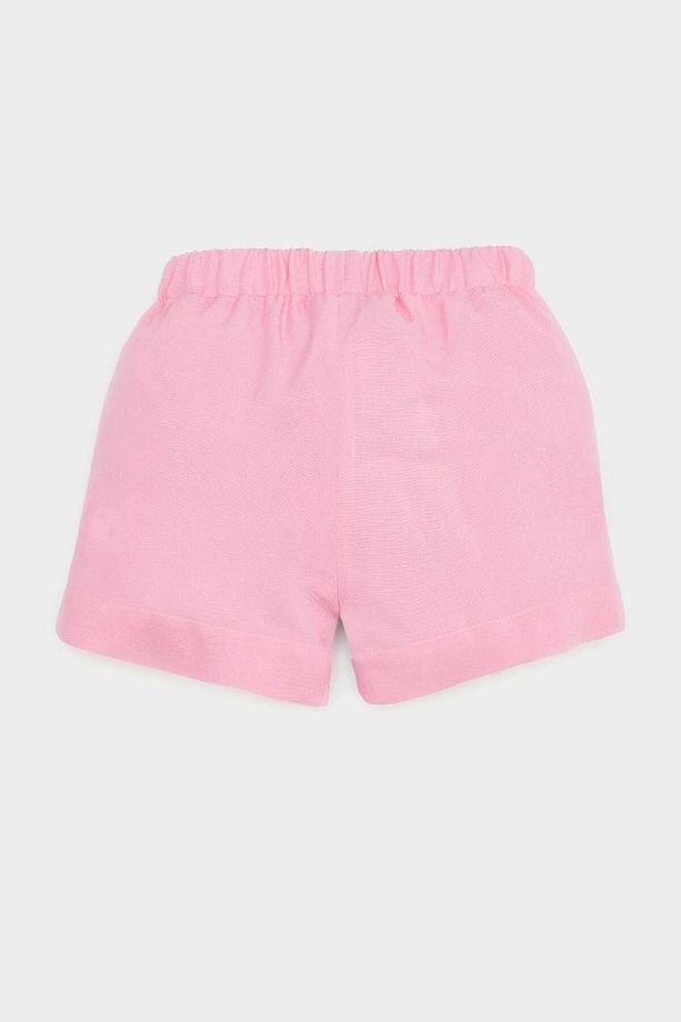 Kız Bebek Beli Lastikli Basic Düz Şort E5961a525sm - 4