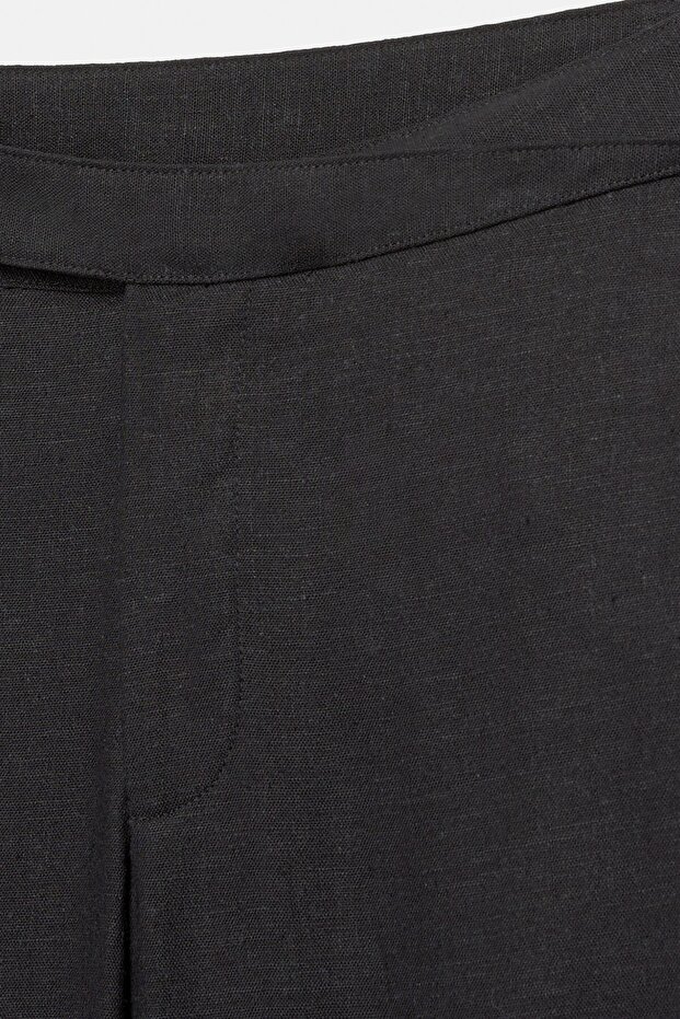 Çapraz kemerli rustik pantolon - 7