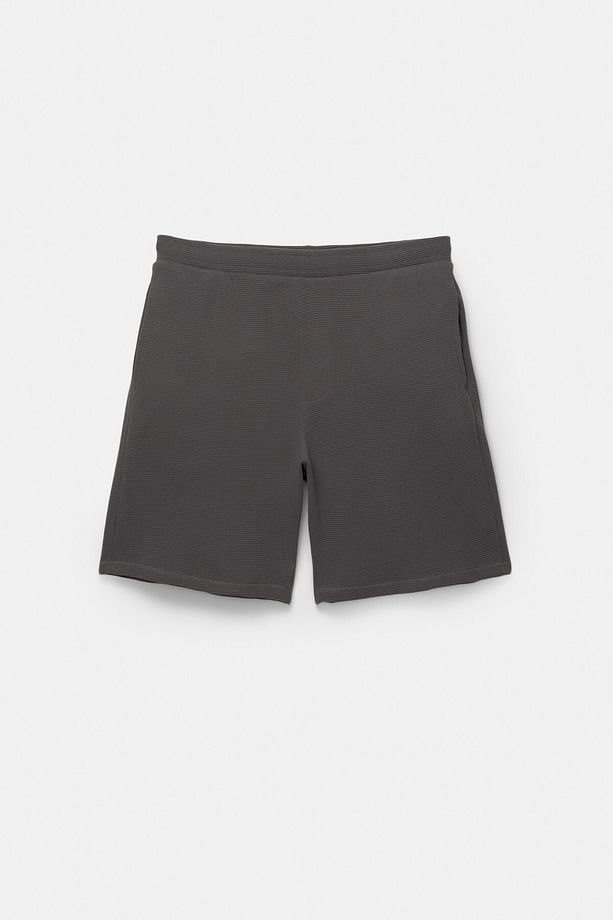Gofre kumaş Bermuda jogger - 7
