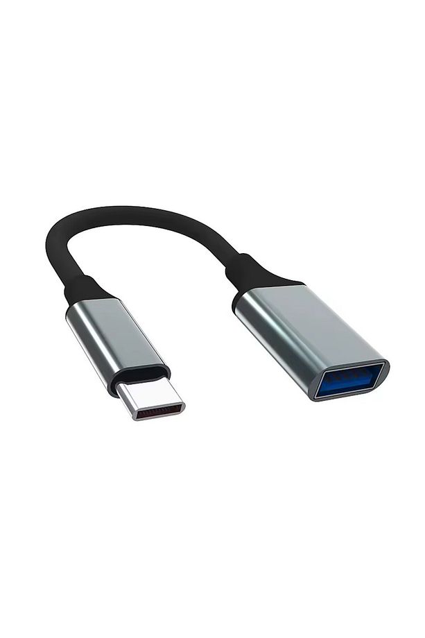 Type-C to UsbA Dönüştürücü Adaptör USB3.0 Otg Flash Bellek Okuma Aparatı Adaptör - 1