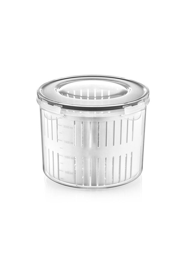Fresh Box Süzgeçli Saklama Kabı -2500 ml - 1