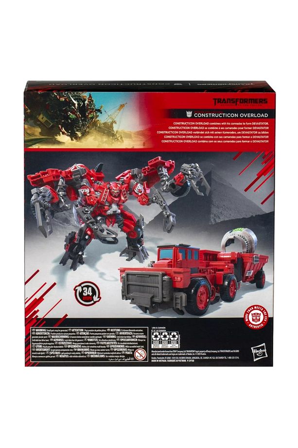 Studio Series Leader Class Constructicon Overload Aksiyon Figürü - 6