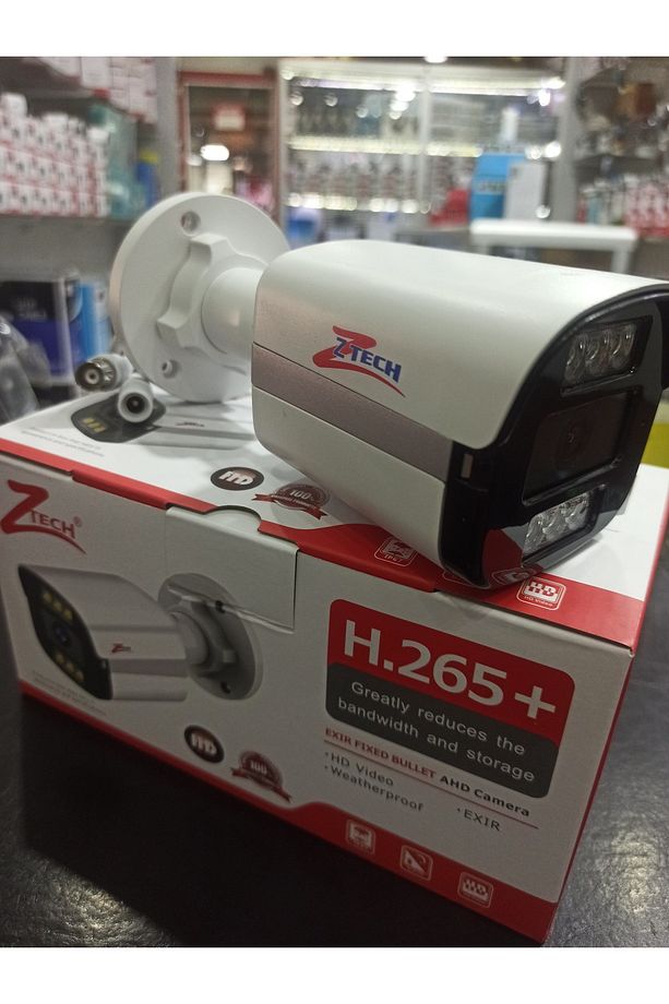 Güvenlik Kamerası Z Tech 2mp Ahd Colorvu Bullet Kamera Zr-2045 - 1