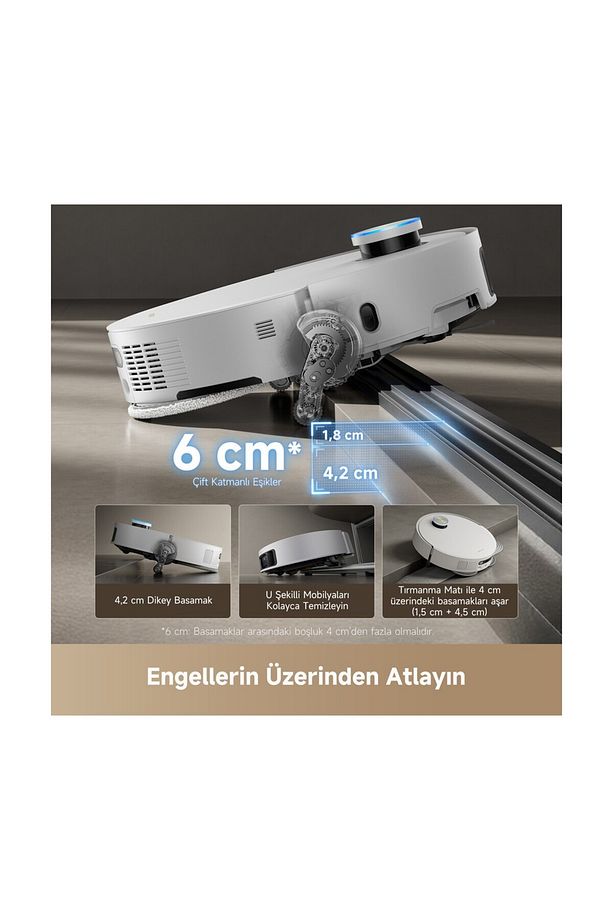 Techx X50 Ultra Complete Vacuumix Cleaner Robot Süpürge, 20.000 Pa , 4.5 Litre Su Haznesi - 3