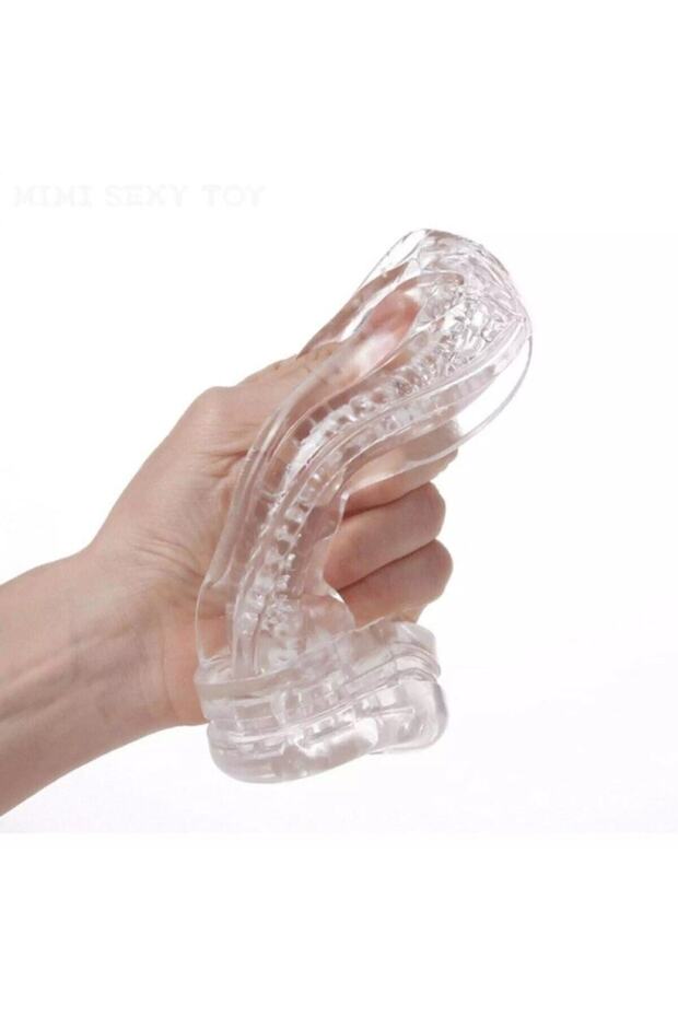 Yumuşak Extra Soft Çift Yönlü Anal Ve Vajinal Mastürbatör - 3