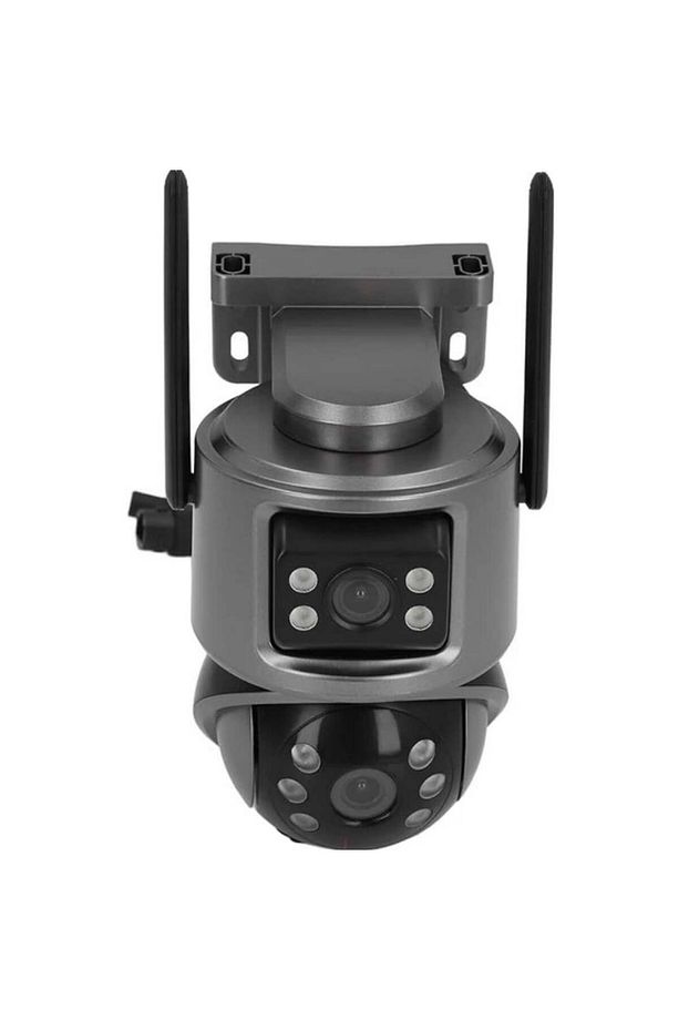 360° Wifi Ip 4K 8MP Güvenlik Kamera 2Lensli Gece Görüşlü Sensörlü Harekete Duyarlı camera CMR61 - 7
