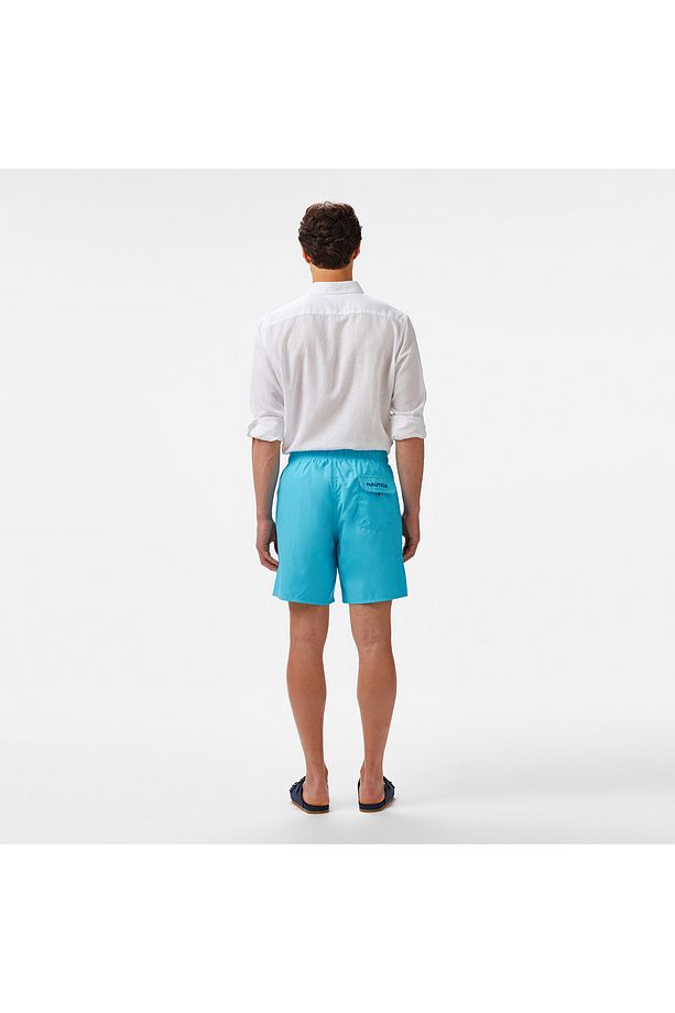 Erkek Mavi Regular Fit Deniz Şortu - 2