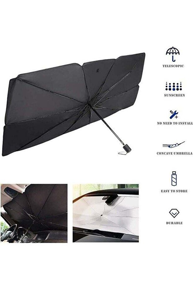 مظلة سيارة قابلة للطي - 1