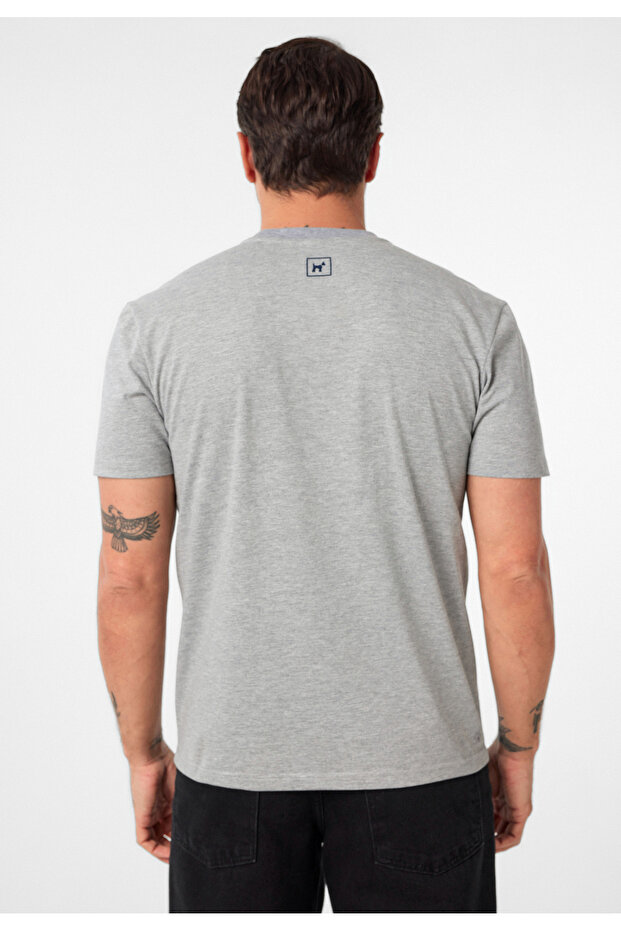 تي شيرت أساسي كبير الحجم للرجال من لويزا - 3