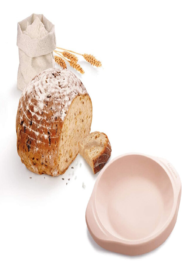 صينية خبز مستديرة من ديلا كاسا - أواني خبز غير لاصقة - 2