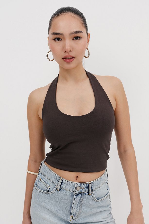 Boyundan Geçmeli Bluz B1623-H11 - 6