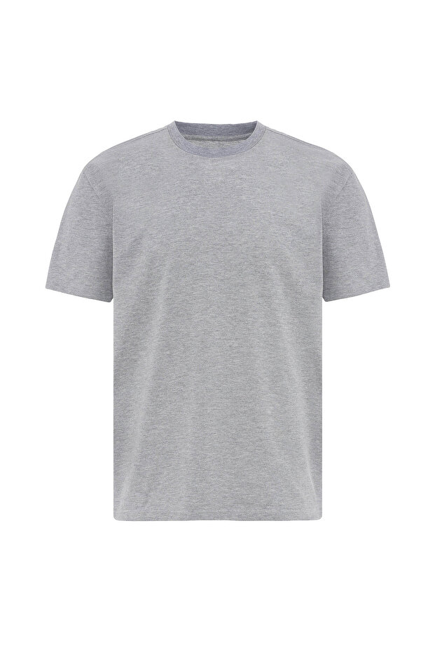 تي شيرت أساسي كبير الحجم للرجال من لويزا - 6