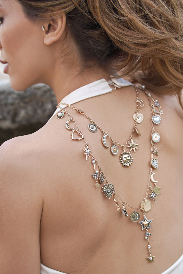 Çoklu Tasarım Kolye - 8