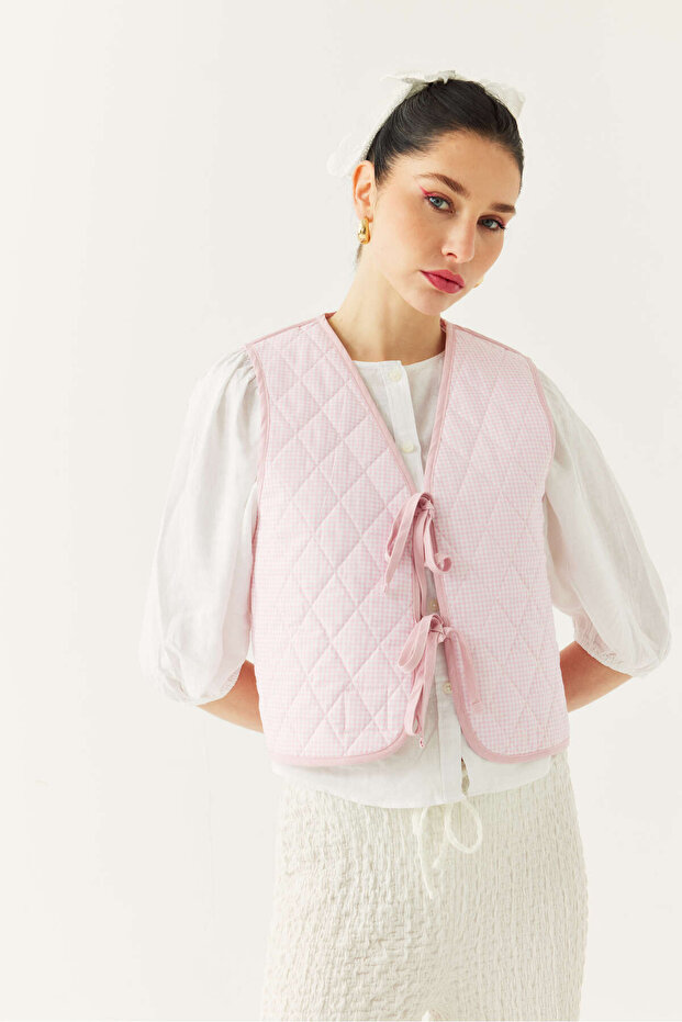 Daisy Çift Taraflı Yelek - 3