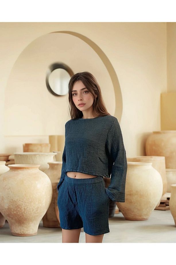 Coco Muslin Şort - 3